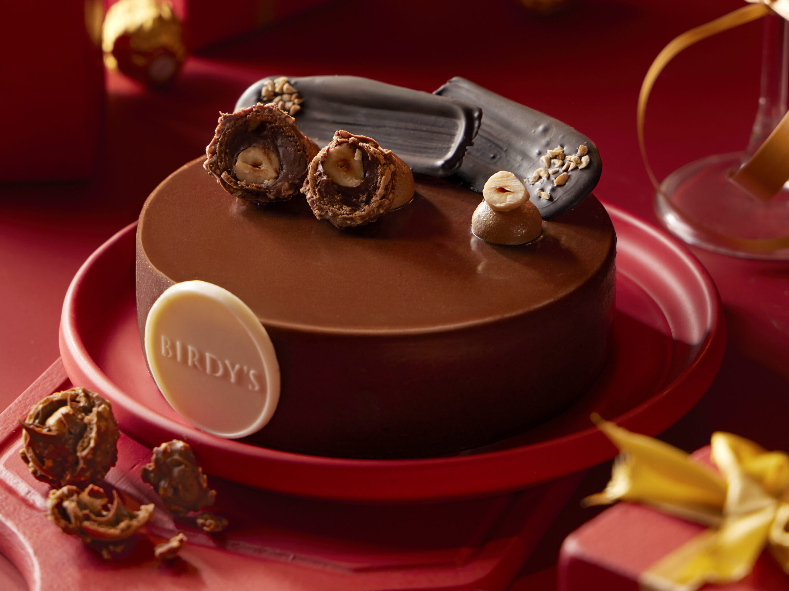 Eggless Cakes in Mumbai - Ferrero Rocher Cake | Birdy's Bakery & Patisserie