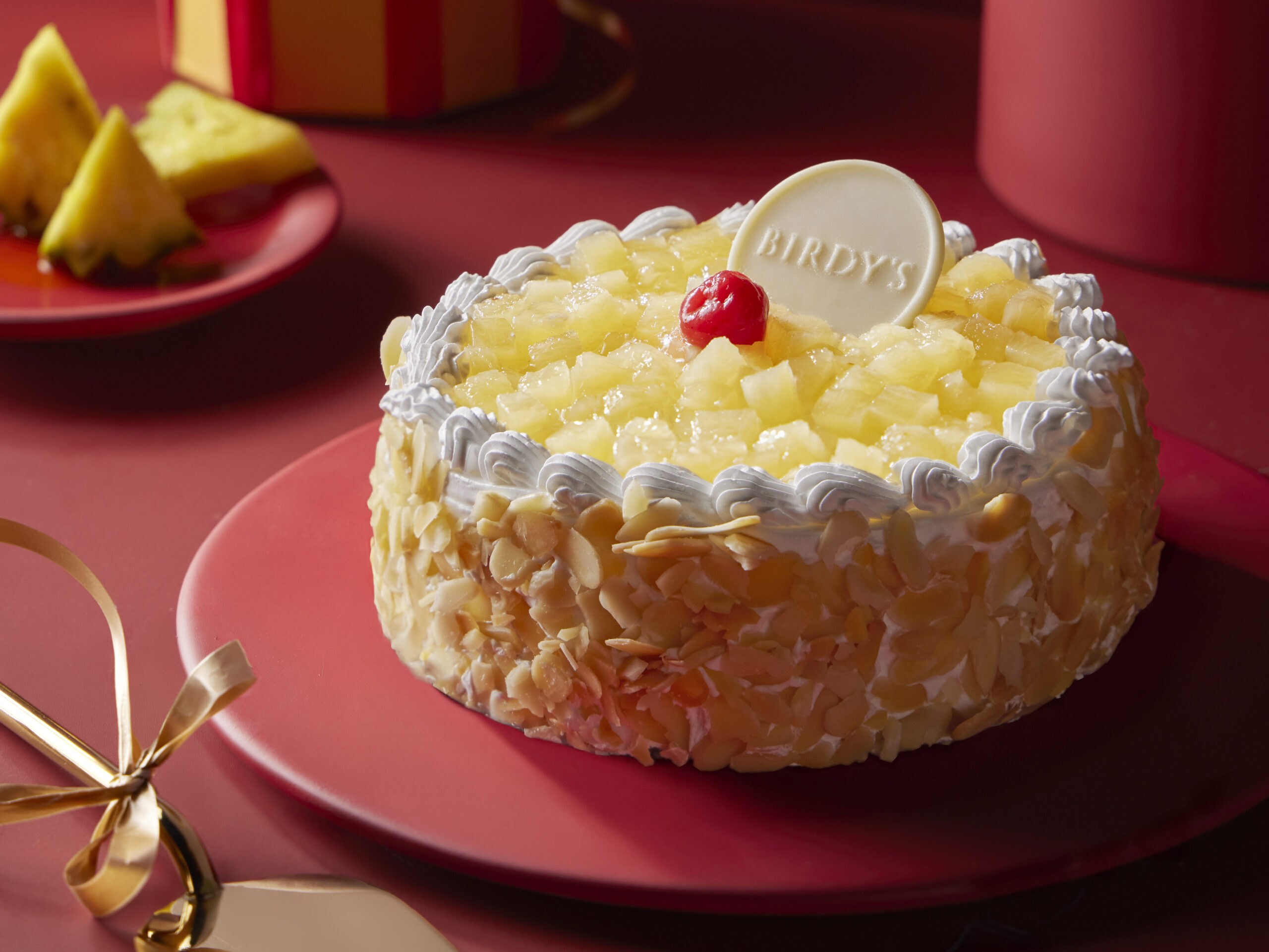 Eggless Cakes in Mumbai - Pineapple Classic Cake | Birdy's Bakery & Patisserie